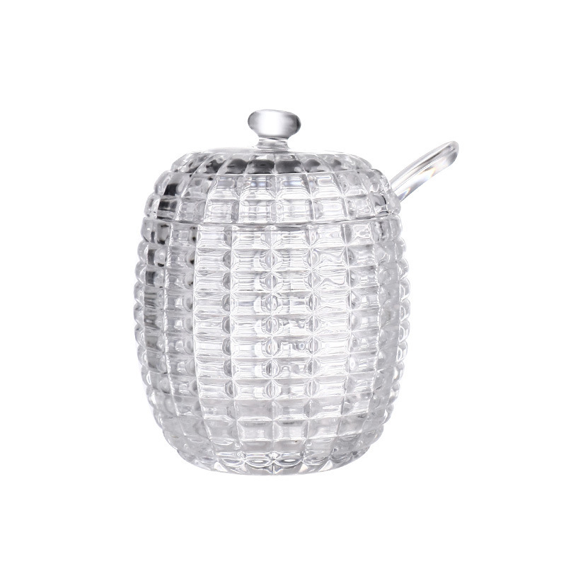 ins style glass cup with lid and stirring rod, cute for children, girlish heart, home coffee cup, juice cup, pineapple Item Picture