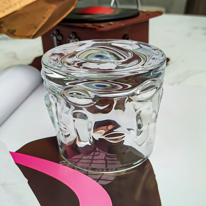 New face rotating top cup whisky wine glass, thickened unbreakable spirits glass, rotating foreign wine glass Specification drawing