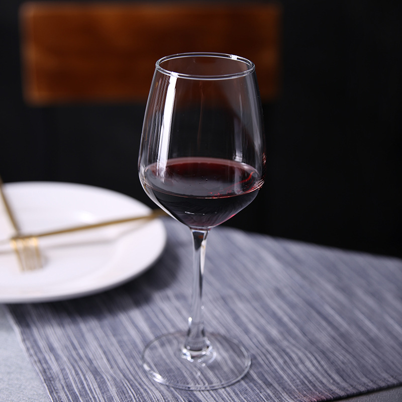 Green apple glass red wine glass, European wine glass, champagne glass, large tall glass, home creative wine set details Picture