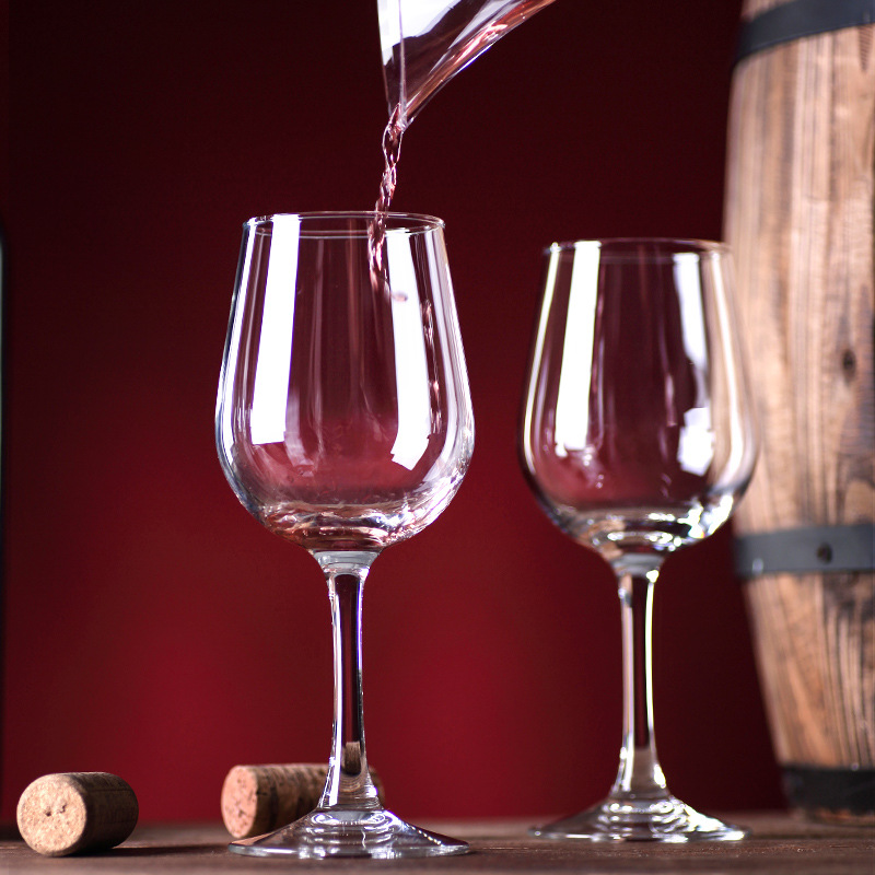 Le Meiya Estate Series red wine glasses, tempered glass goblets, champagne glasses, wine glasses and wine sets Specification drawing
