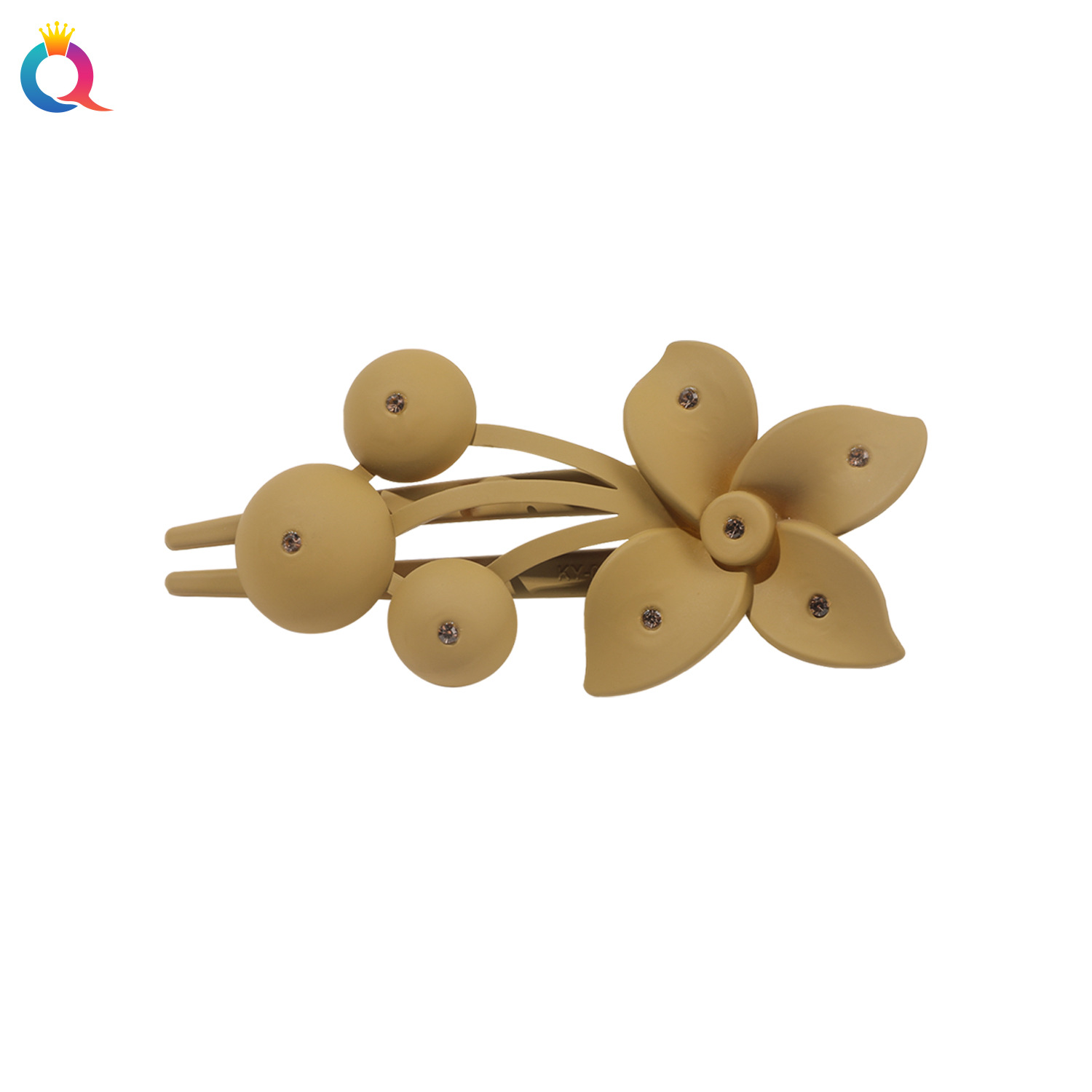 Qiyue Flower Hair Clips, women's back head clips, hair clip accessories, Large duckbill clips, wholesale of popular online hair clips Item Picture