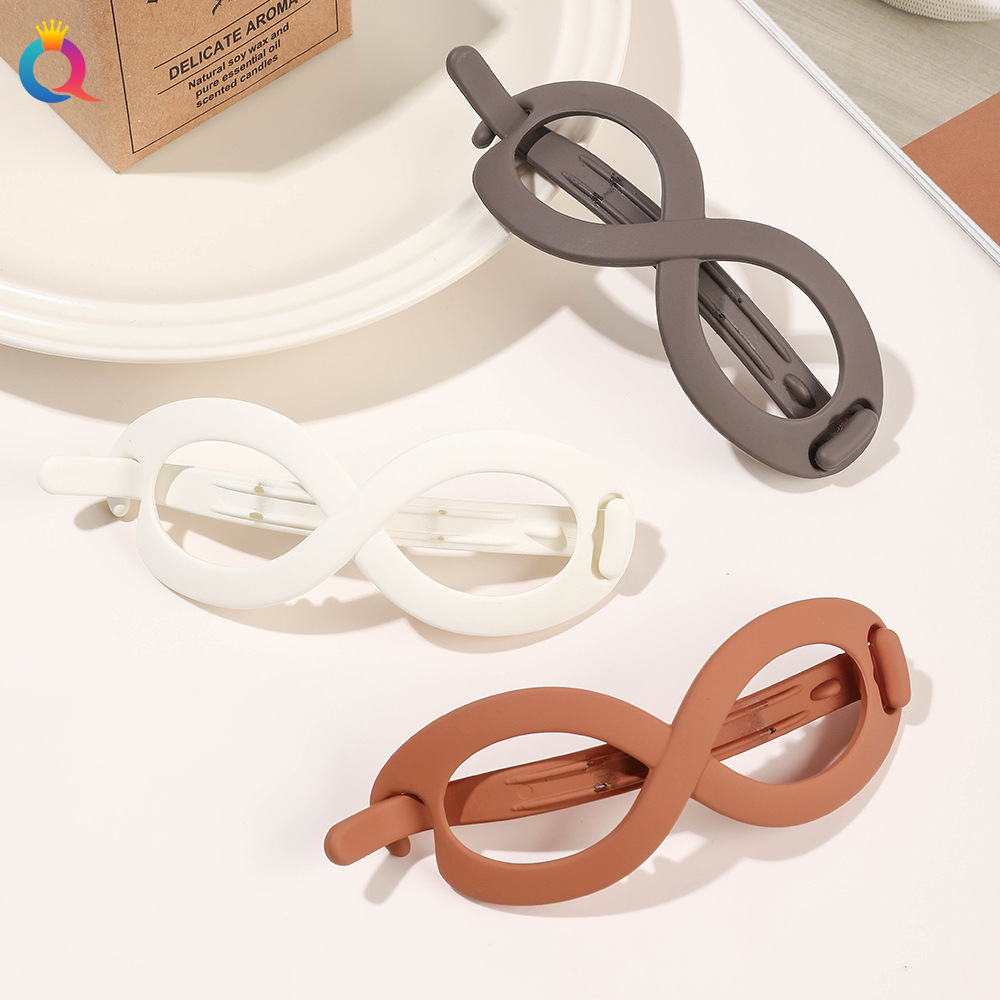Qiyue PC matte large hair clips for women, back of the head, large volume of hair clips, large curls, hair clips, hair accessories and headwear wholesale Specification drawing