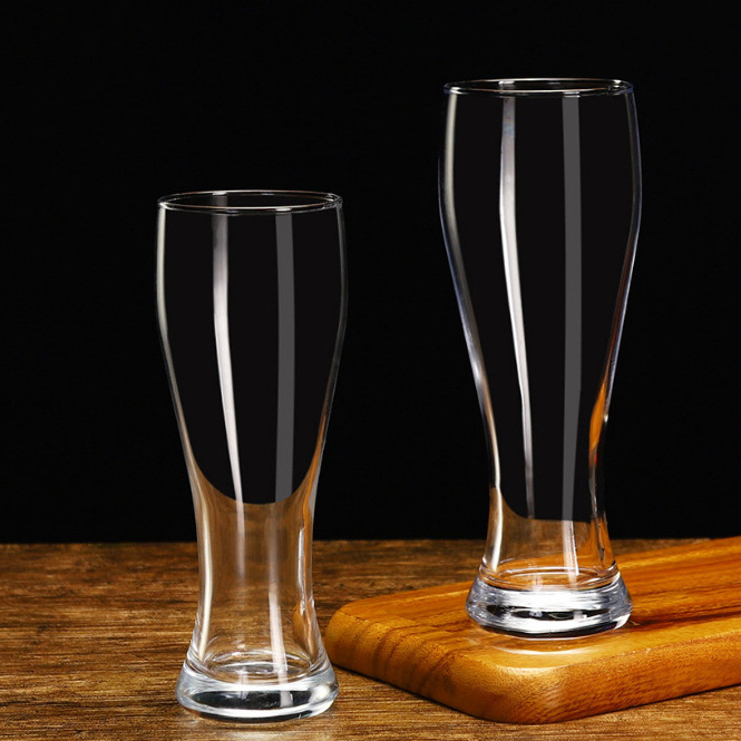 Thickened wheat draft beer mug, bar home glass beer mug, large 500ml craft beer mug for home use Application Scenario