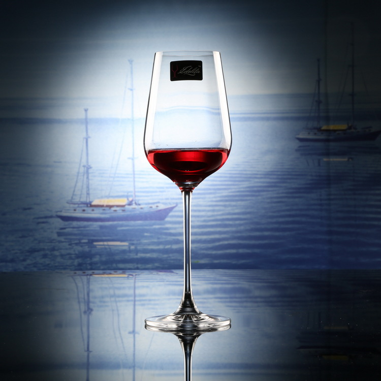 Idelita tall crystal glass, Bordeaux red wine glass, wine glass, tall glass, Cabernet Sauvignon, Chardonnay wine glass Specification drawing