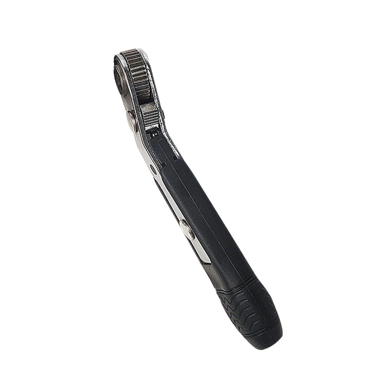 11-piece bidirectional ratchet wrench set, straight wrench, bending wrench, bidirectional single-head quick wrench undefined