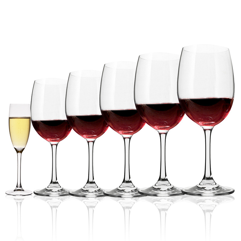 Wholesale of Lemeiya Jing Refrigeration cut goblet wine glass Sensory Series red wine glass sets Item Picture