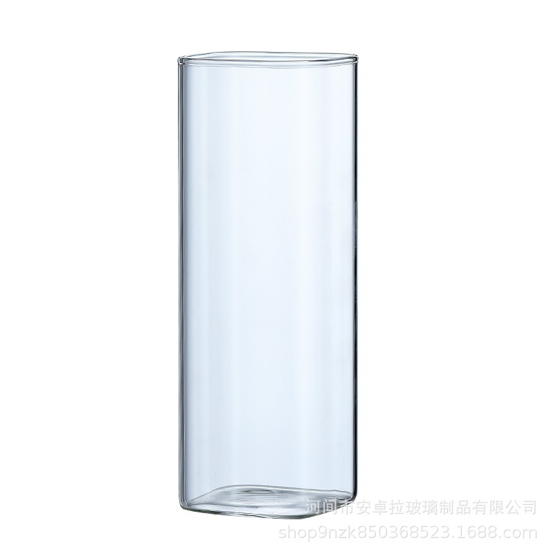Customized cross-border lightweight square cups, simple cocktail juice cups, ins Nordic popular cold drink cups and coffee cups Item Picture