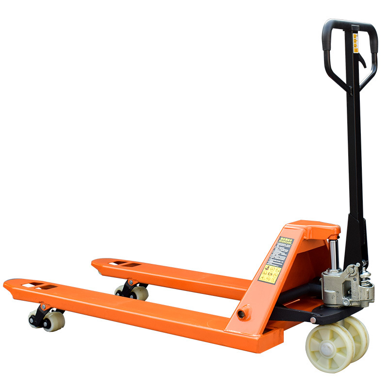 Manufacturer's manual hydraulic forklift, 2-ton material handling vehicle, pallet loading and unloading, 3-ton small lifting, pushing and pulling electric forklift Item Picture