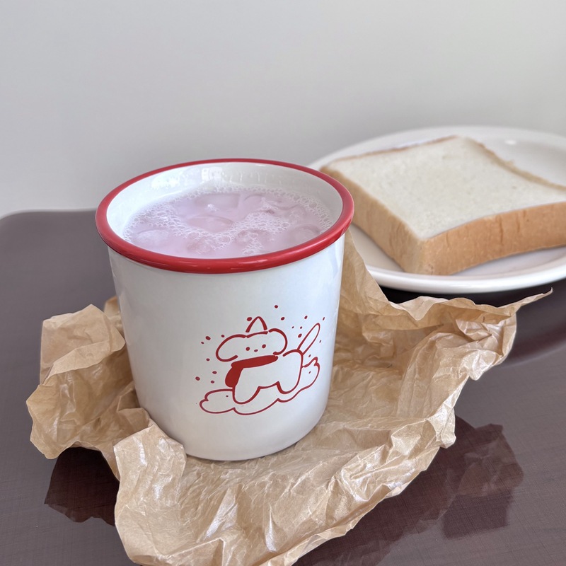 Maillard's small household coffee cups, Ins-style ceramic cups, mugs, breakfast milk cups, couple cups, children's cups Specification drawing