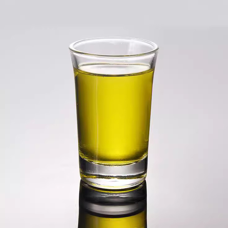 Glass wine glass set: White spirit glass, thick-bottomed wine glass, transparent small glass cup that can be used as LOGO, spirits glass, one-sip glass details Picture
