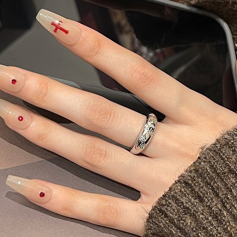 A simple and elegant star and moon micro-inlaid zircon open ring, a light luxury, fashionable and individual ring, a niche design index finger ring Specification drawing