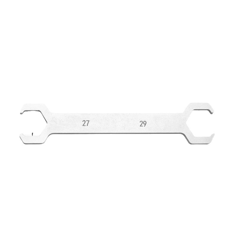 H Floor heating water distributor wrench 4 minutes 6 minutes 27-29 Open 29-30 double-head cleaning floor heating floor disassembly wrench Item Picture