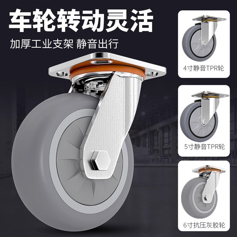 Boyun small cart, cargo trolley, transportation flatbed cart, PE blow-molded portable folding express delivery, household lightweight trailer Application Scenario