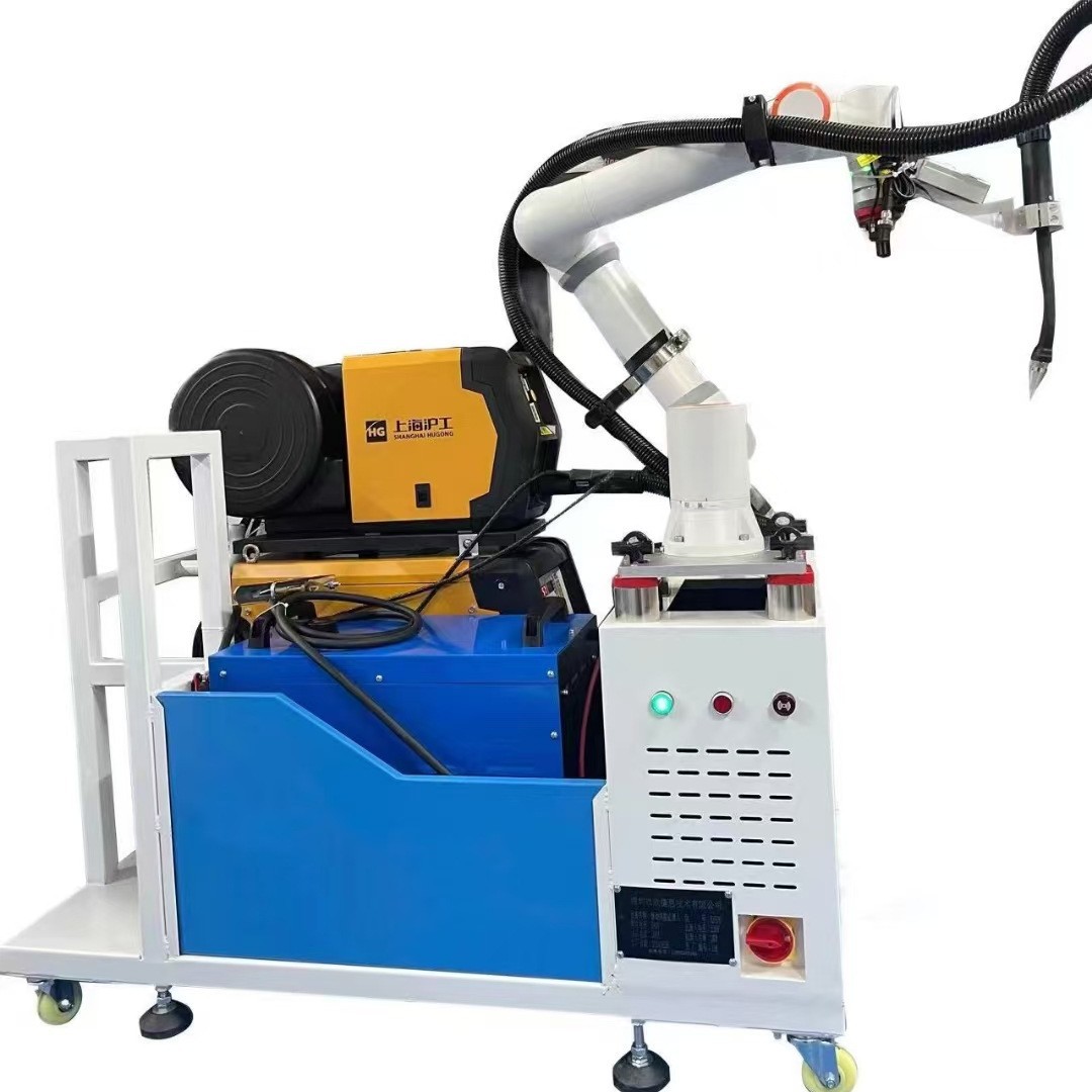 The mobile automatic welding robot is equipped with a 5-kilogram Fao mechanical arm with a length of 952mm Item Picture