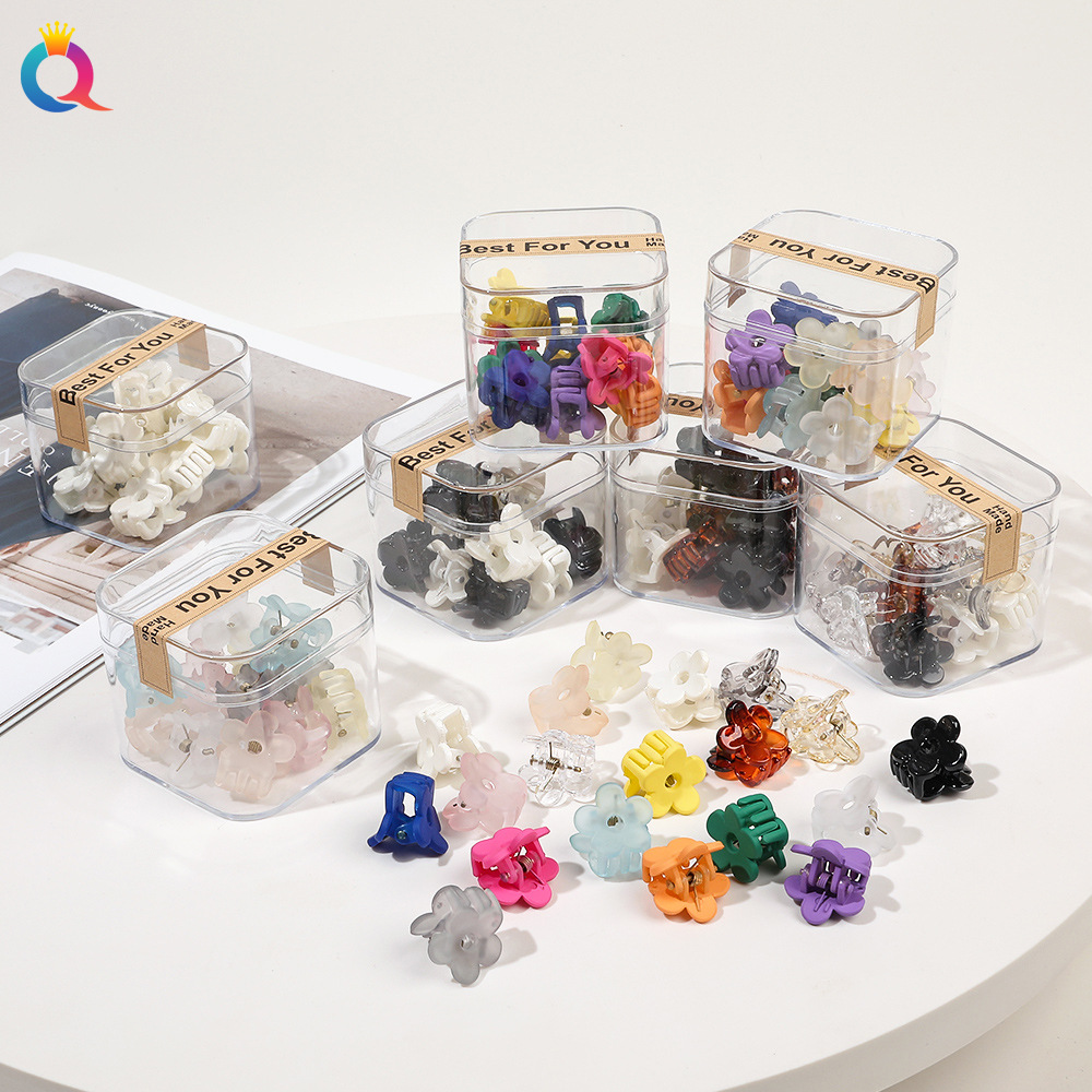 Qiyue Cross-border Small Grabbers, mini small bangs clips, broken hair clips, children's side clips, hair accessories and head accessories wholesale details Picture