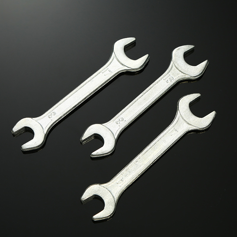 High-strength open-end wrench, galvanized forged wrench, double-ended manual fixed wrench, open-end fixed wrench, hexagon socket wrench Application Scenario
