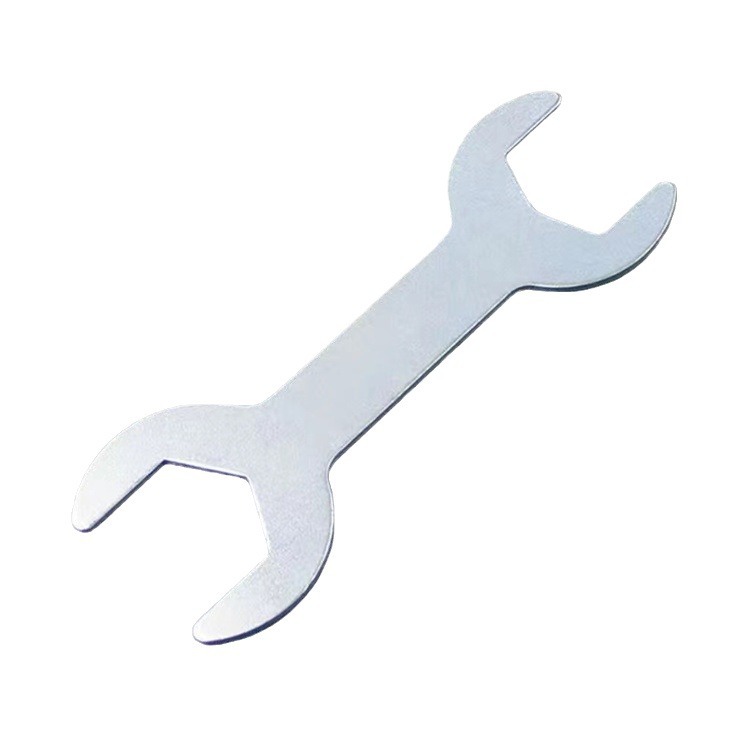 Manufacturer's double-ended open-end wrench, iron sheet stamping dual-purpose fixed wrench, fork wrench, simple double-ended open-end wrench Item Picture