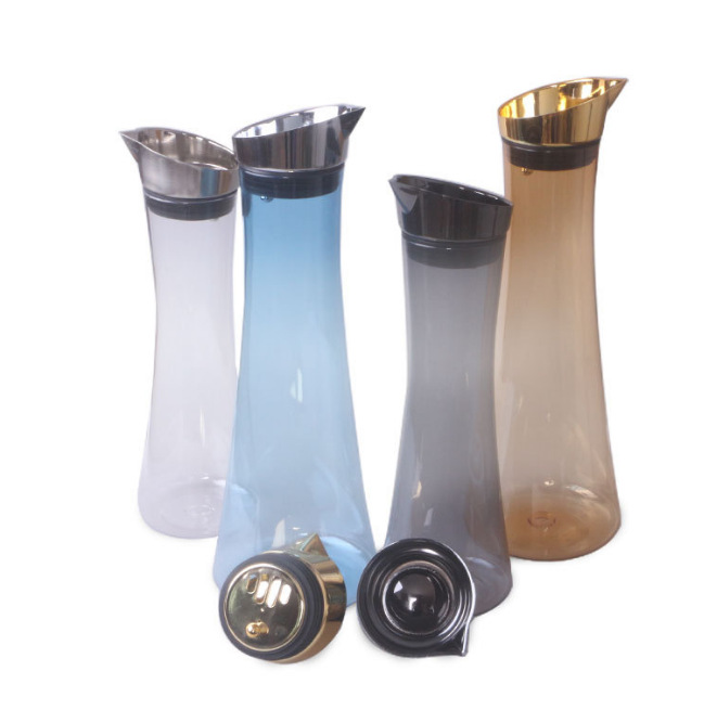 Acrylic thermos flasks, cold water kettles for restaurants and restaurants, high-temperature resistant teapots, household juice kettles, plastic beverage kettles Item Picture