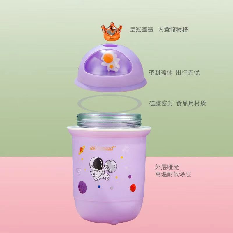 Creative new Planet Cup, popular water cup, cute cartoon children's casual glass cup, customized logo advertising cup Application Scenario