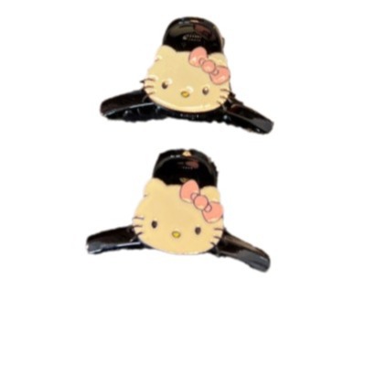 Korean kt cat hair clips, ins high-end style, fringe seaside clips, cute small scratch clips, women's high-end style, mini shark clips Item Picture