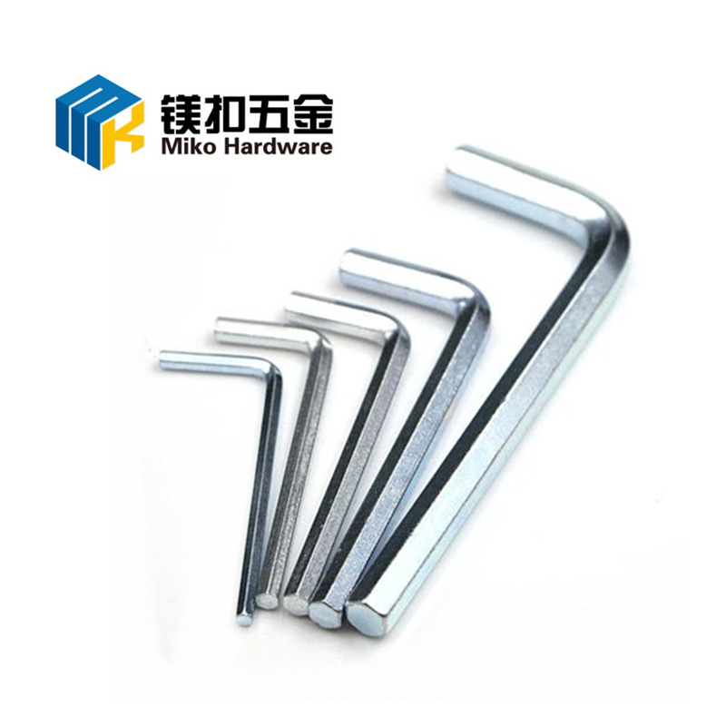 Quick straight socket L-shaped wrench, simple installation socket wrench, hex key full figure