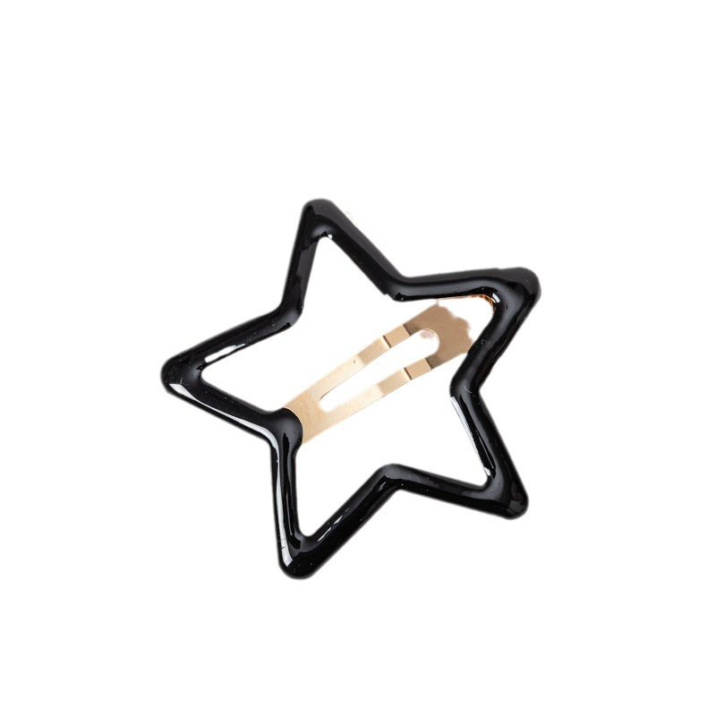 Yiwu cute star hair clips, bb clips, y2k dopamine accessories, headwear, hair accessories, ins high-end style hair clips Item Picture