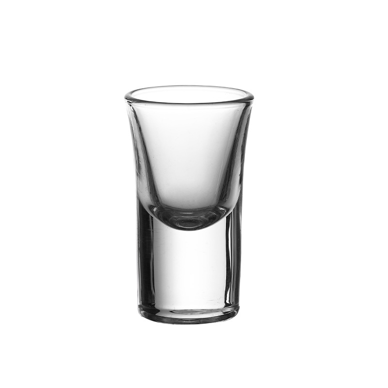 High-footed white spirit glass set, household Moutai small wine glass, bullet glass, high-end feel, 2-liang glass, 1-mouth glass wholesale Item Picture