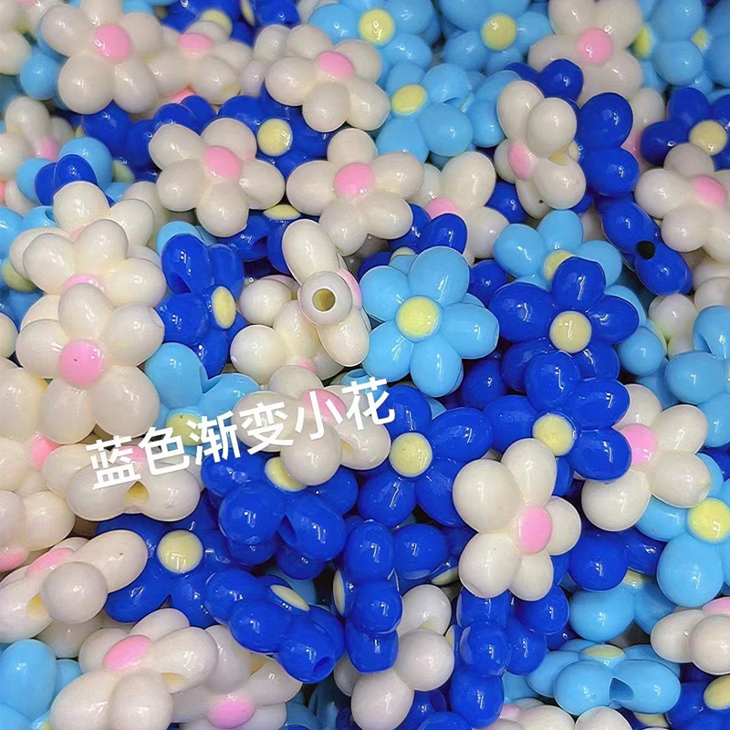 Alec DIY flower accessories, beads, handcrafted hair strings, headwear, mobile phone chains, beads, loose beads, 3mm straight holes Application Scenario