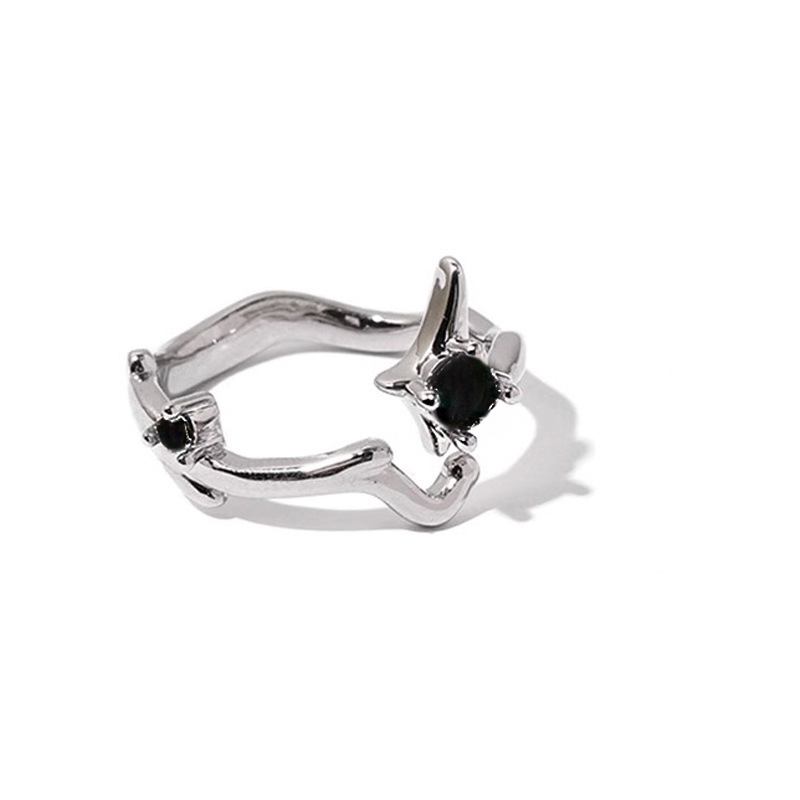 This is a simple and niche design for women with a European and American style, featuring a unique starlight opening ring. It exudes a sense of sophistication and fashion, and is versatile and elegant Application Scenario