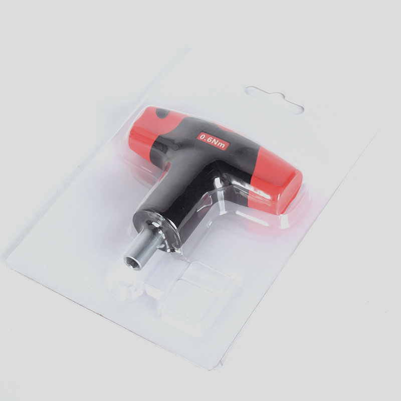 The torque of the fixed-torque T-type torque wrench is 0.6-6NM. When the screwdriver is idling, it slips and jumps off Application Scenario