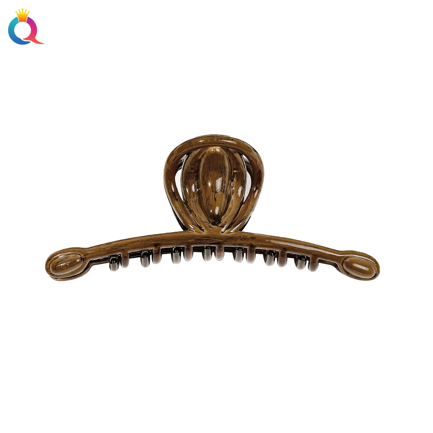 Qiyue Chinese style hair clips, retro large grab clips, updo hair shark clips, elegant and high-end style, women's wholesale hair accessories Item Picture