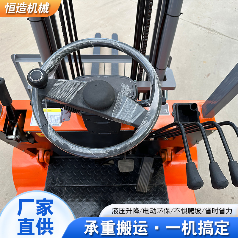 Small hydraulic counterbalanced forklifts, four-wheel ride-on electric forklifts, lift trucks, loading and unloading vehicles, warehouse automation Application Scenario