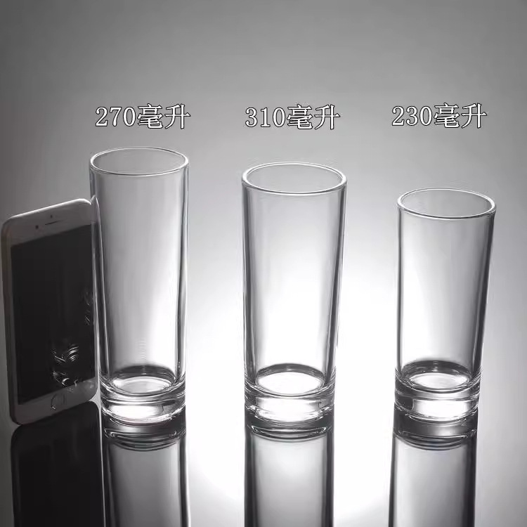 There are various types of glass cups, KTV beer mugs, modern and simple water cups, household tea cups, whisky cups, juice cups and straight cups details Picture