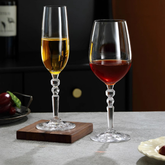 ins tall crystal glass, sparkling wine glass, sweet wine glass, champagne glass, flute glass, wedding wine glass Application Scenario