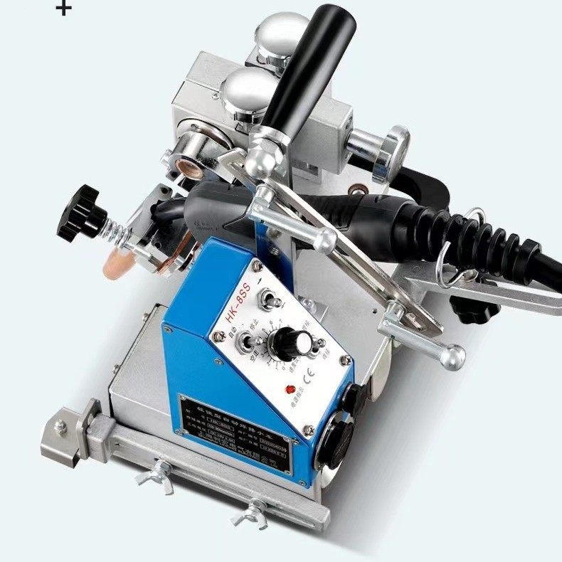 The HK-8SS portable automatic welding trolley track-type fillet welding machine automatically welds the portable CG1-30S details Picture