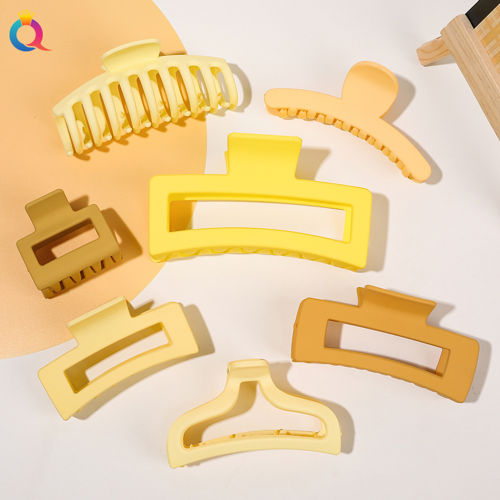Qiyue Cross-border Large Hair clips, ins shark clips, cute hairpins, hair grabbers, hair clip clips, hair accessories wholesale details Picture