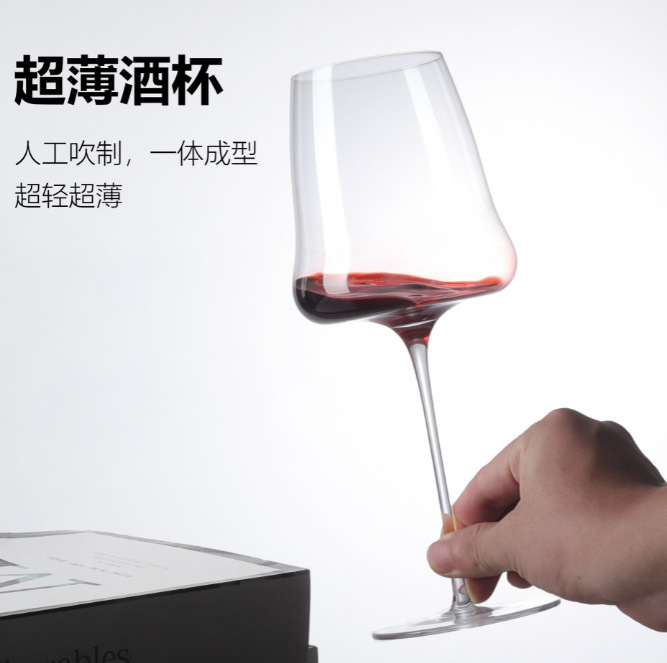 Wholesale of creative red wine glasses: household Bordeaux crystal glasses, highball glasses, glass wine glasses, champagne glasses Application Scenario
