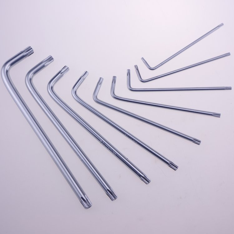 Extended hex socket wrench, anti-theft star wrench, cross-shaped single hex socket wrench, T-shaped Item Picture