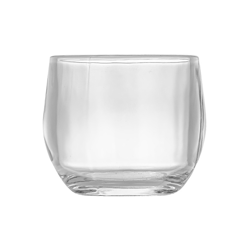 Japanese-style hammer-patterned heat-resistant thickened glass cups, tea sets, tea cups that are not hot to the touch, heat-insulating glass tea tasting cups, master cups, tea cups Item Picture
