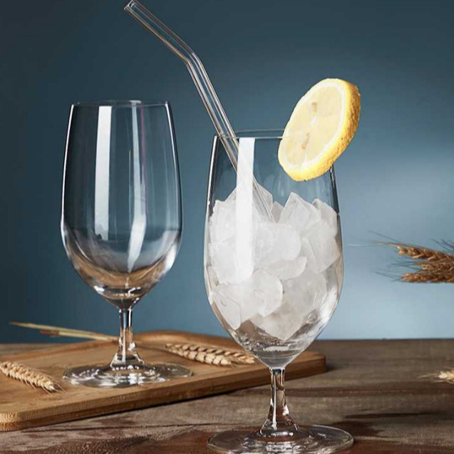 Wholesale of Idelita crystal glass multi-purpose mineral water cups, juice cups, red wine cups and transparent tall wine glasses full figure