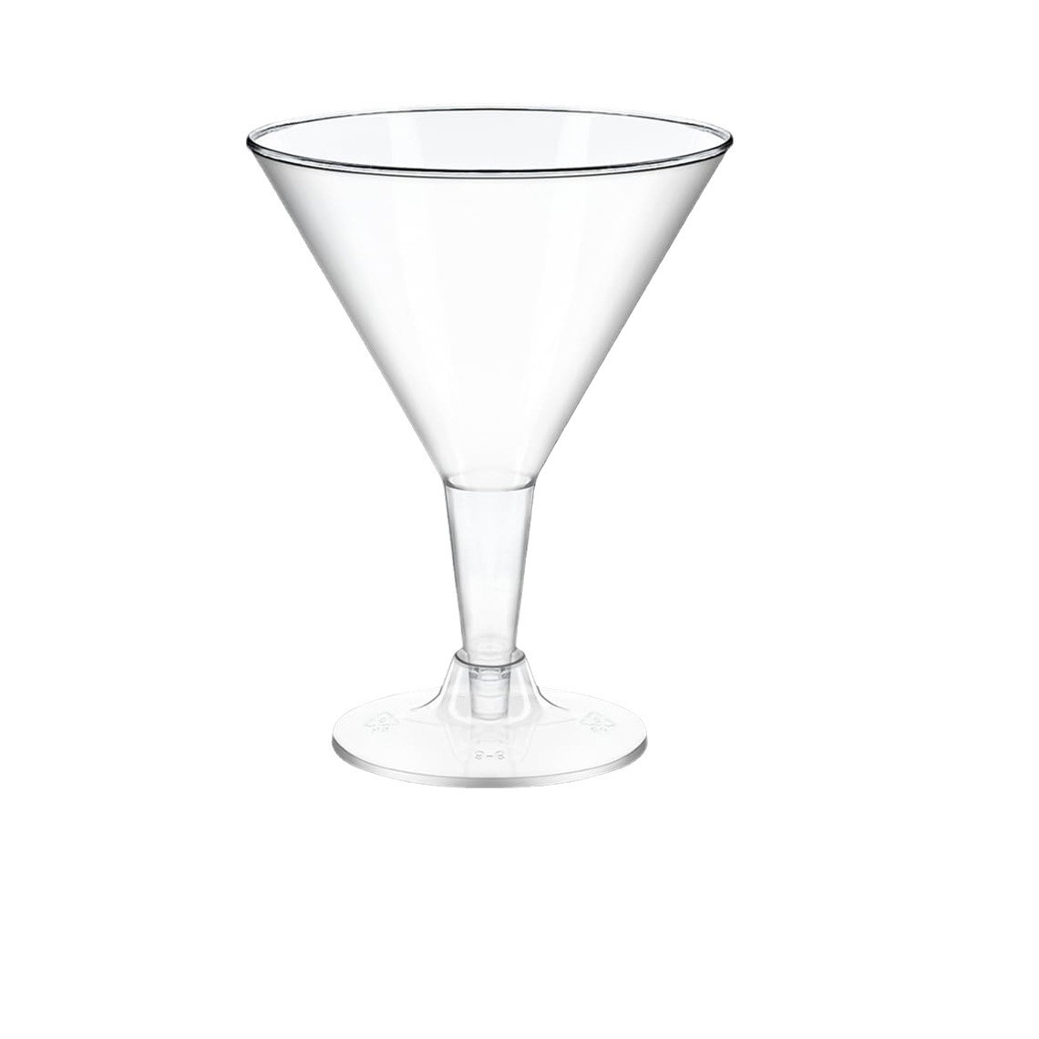 Factory wholesale cross-border disposable plastic cocktail glasses 180ML tall 6oz red wine glasses Party champagne glasses Item Picture