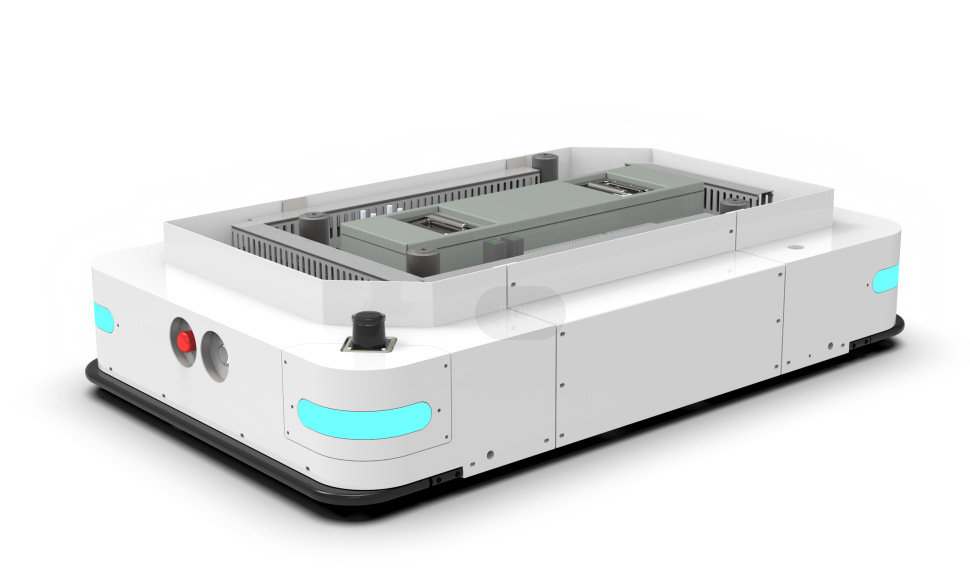 The compound automated AGV robot can carry and assemble mechanical arms with laser navigation to achieve autonomous obstacle avoidance undefined