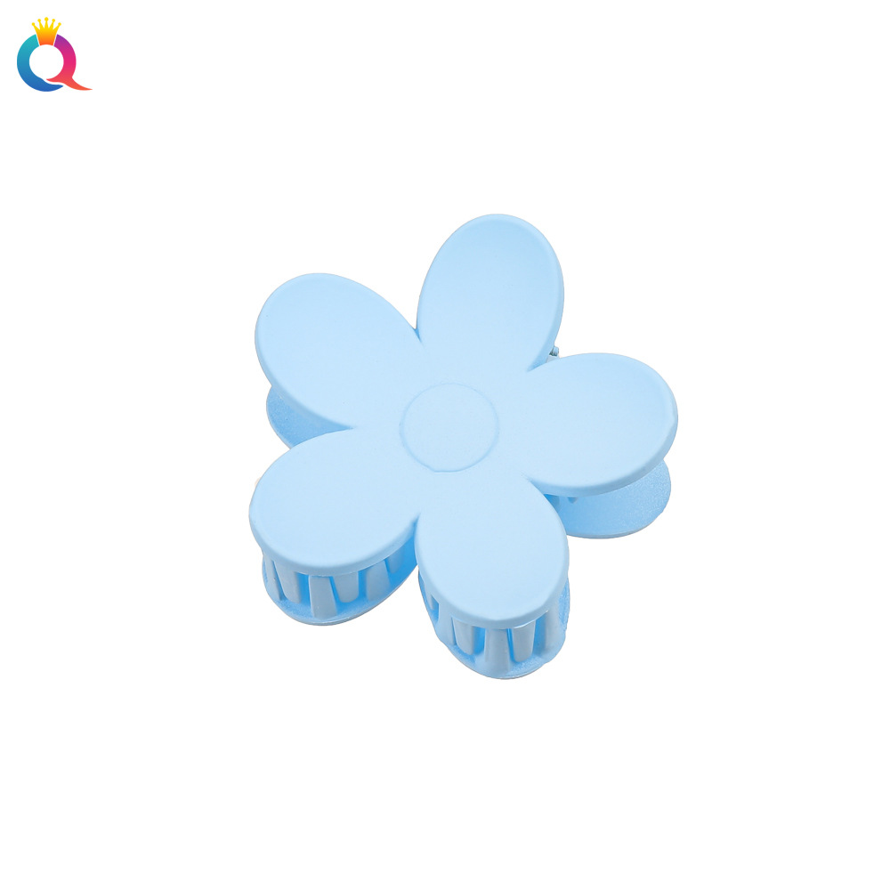 Qiyue frosted sweet flower hair clips for women, high-end updo hair clips, shark hair clips, hair clips, hair accessories wholesale Item Picture