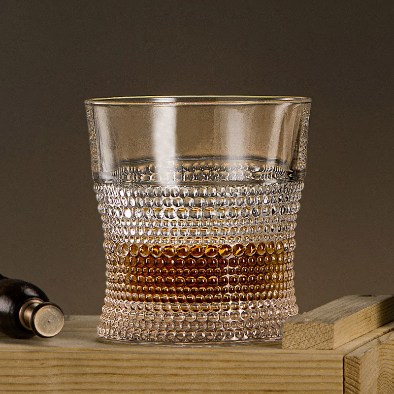 Cross-border Amazon whisky wine glasses, high-end glass wine glasses, creative European-style beer glass gift sets full figure