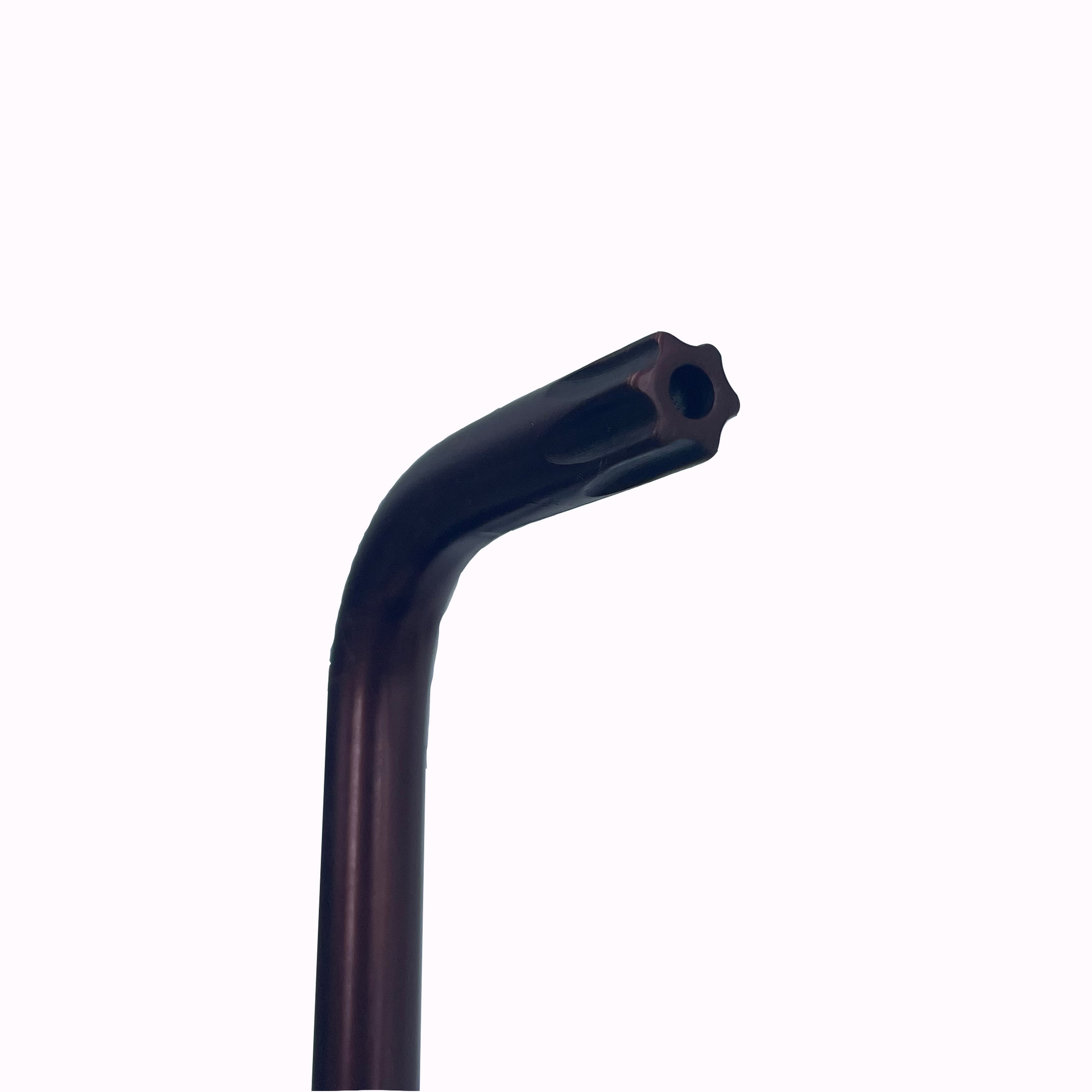 L-shaped double-head with holes, star-shaped, bronze with a reddish tint, hex socket wrench, hexagonal screwdriver, hardware tools Application Scenario