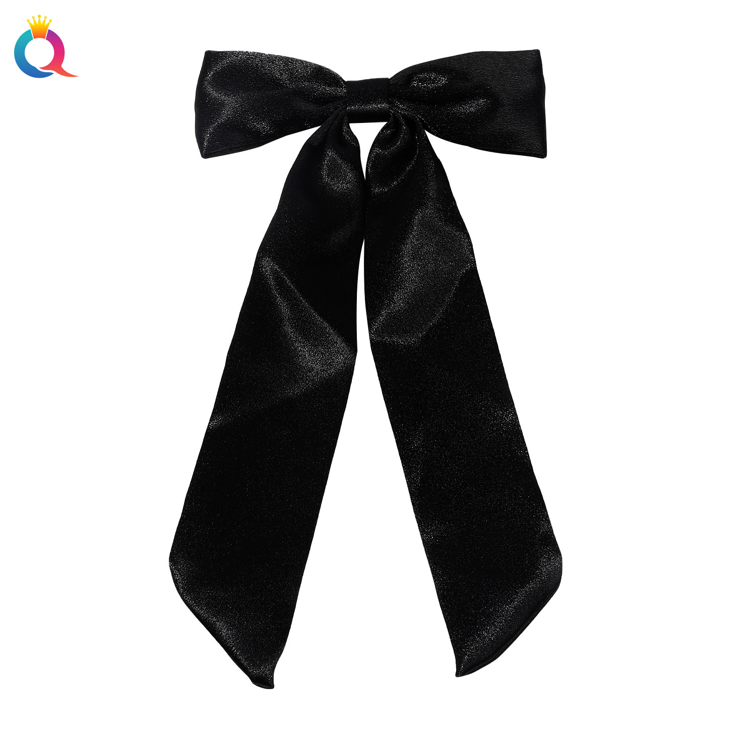 Qiyue Cross-border Bow Ribbon Hair Clips, Japanese and Korean style clips, high-end updo, duckbill clips, sweet hair accessories wholesale Item Picture