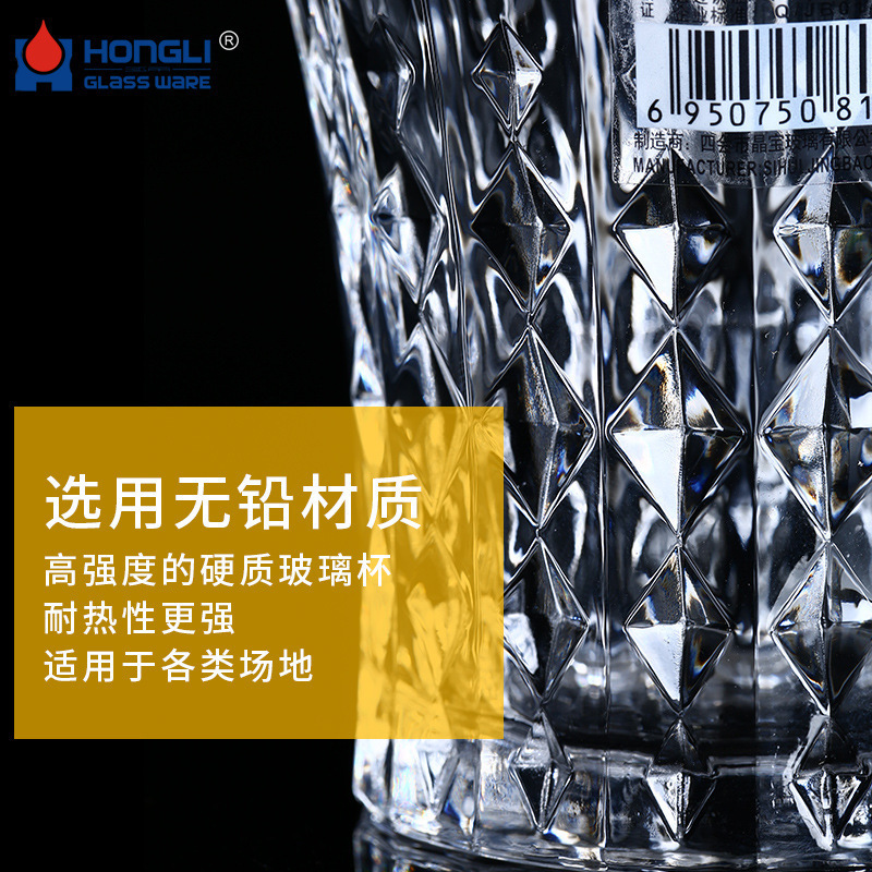 Xinmei wholesale tempered glass cups, octagonal cups, beer mugs, spirits and whisky cups for bars, KTVS and hotels Application Scenario
