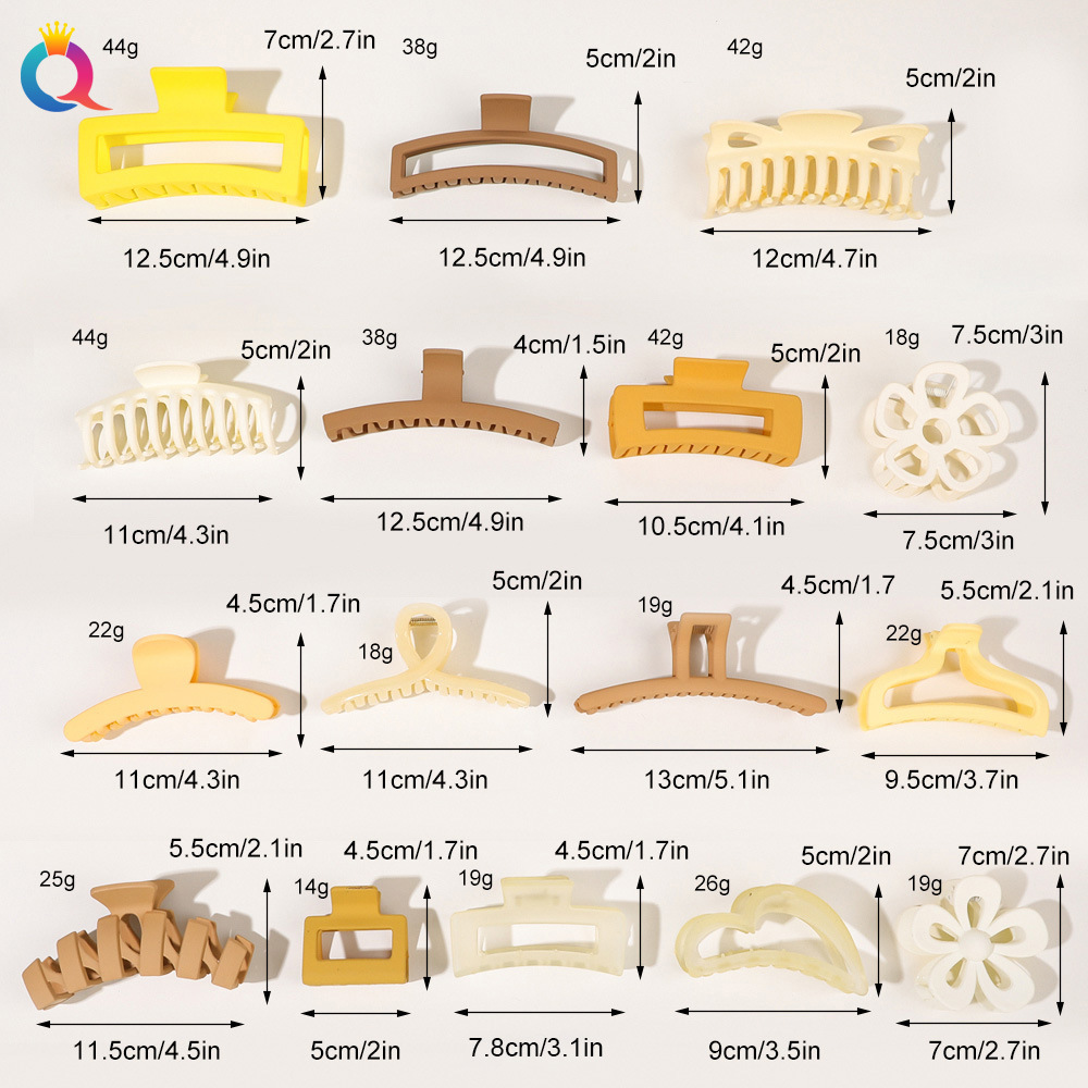 Qiyue Cross-border Large Hair clips, ins shark clips, cute hairpins, hair grabbers, hair clip clips, hair accessories wholesale Application Scenario