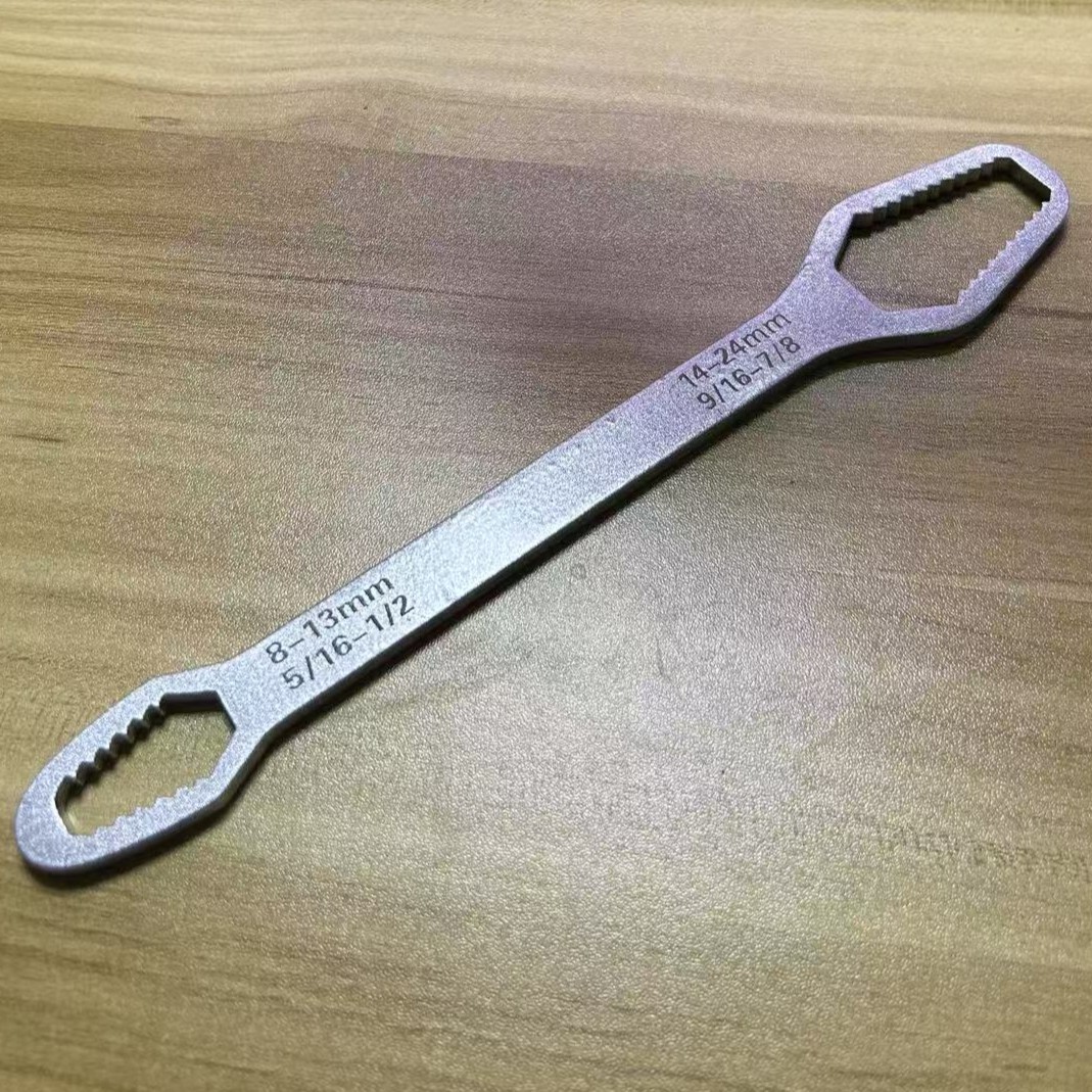 New multi-functional self-tightening box wrench 8-24mm double-head special-shaped glasses universal multi-purpose wrench manual tool undefined