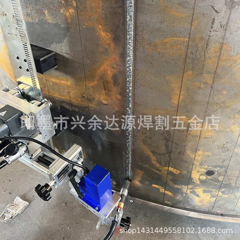 Multi-functional automatic welding trolley, ring seam, straight seam, vertical welding, flat welding, ring seam welding, horizontal welding, multi-purpose automatic welding machine details Picture